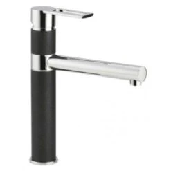 Carron Phoenix Reno Single Lever Kitchen Tap - Jet Black - 115.0189.492