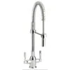 Carron Phoenix Dante Pro Pull Out Dual Lever Kitchen Tap - Chrome - 115.0191.084 -Home Kitchen 115.0191.084