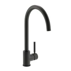 Carron Phoenix Savoy Single Lever Kitchen Tap - Matt Black - 115.0605.320