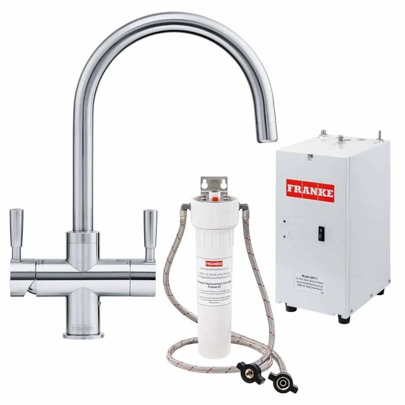 Franke Omni Original 4-in-1 Manual Kitchen Tap - Stainless Steel - 119.0389.913 3 Franke Omni Original 4-in-1 Manual Kitchen Tap - Stainless Steel - 119.0389.913