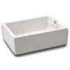 Carron Phoenix Belfast 110 1 Bowl Ceramic Kitchen Sink - 124.0477.727 -Home Kitchen 124.0477.727