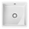 Franke Kubus 1 Bowl Undermount Ceramic Kitchen Sink KBK 110-40 - White - 126.0438.430 2 Franke Kubus 1 Bowl Undermount Ceramic Kitchen Sink KBK 110-40 - White - 126.0438.430 -Home Kitchen 126.0438.430