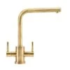 Franke Krios L-Spout Kitchen Mixer Tap - Brass - 115.0567.618 -Home Kitchen 1 1 115.0567.618
