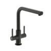 Carron Phoenix Rosolina L Spout Kitchen Tap - Matt Black - 115.0605.457 -Home Kitchen 1 1 115.0605.457