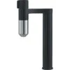 Franke Vital Capsule Single Dispense Filter Tap - Matt Black/Decor Steel PVD - 120.0621.311 -Home Kitchen 1 1 1200621311
