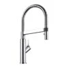 Blanco SOLENTA-S Senso Pull-Down Spray Galvanic Kitchen Tap - Chrome - 455367 -Home Kitchen 4 5 455367
