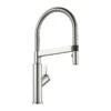 Blanco SOLENTA-S Senso Pull-Down Spray PVD Steel Kitchen Tap - Stainless Steel - 455368