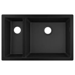 Hansgrohe S510-U635 Undermount Kitchen Sink 180/450 - Graphite Black - 43433170