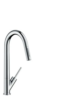 AXOR Starck Single Lever Kitchen Mixer With Pull-Out Spray - 10821000