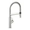 Blanco SOLENTA-S Pull-Down Spray PVD Steel Kitchen Tap - Stainless Steel - 522405 -Home Kitchen 5 2 522405