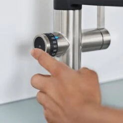 Blanco Drink.filter EVOL-S Pro 3-in-1 Flexible Hose PVD Steel Kitchen Tap - Stainless Steel - 526311 -Home Kitchen 5 2 526311 3