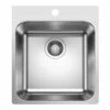 Blanco SUPRA 400-IF/A Stainless Steel 1 Bowl Undermount Kitchen Sink - Brushed Finish - 526352 -Home Kitchen 5 2 526352