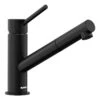 Blanco KANO-S Single Lever Pull-Out Spray Special Colour Kitchen Tap - Black Matt - 526668 -Home Kitchen 5 2 526668