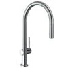 Hansgrohe Talis M54 Single Lever Kitchen Mixer 210, Eco, Pull-Out Spray, 2jet - Chrome - 72842000 -Home Kitchen 7 2 72842000
