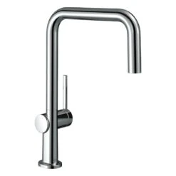 Hansgrohe Talis M54 Single Lever Kitchen Mixer U 220, Eco, 1jet - Chrome - 72844000
