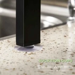 HOMCOM 2 Tier Adjustable Over The Sink Dish Drainer - Black - 801-286V00BK -Home Kitchen 7hkd4d188d6780b46.jpg