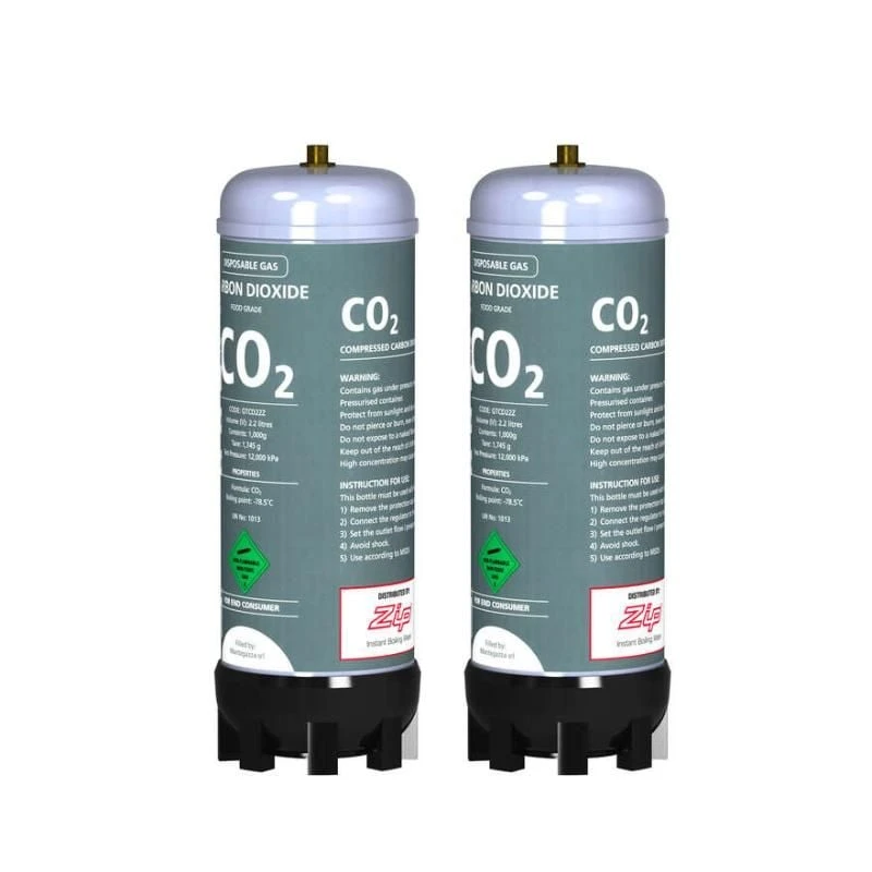 Zip Hydrotap CO2 Replacement Cylinder Twin Pack - 91295 3 Zip Hydrotap CO2 Replacement Cylinder Twin Pack - 91295