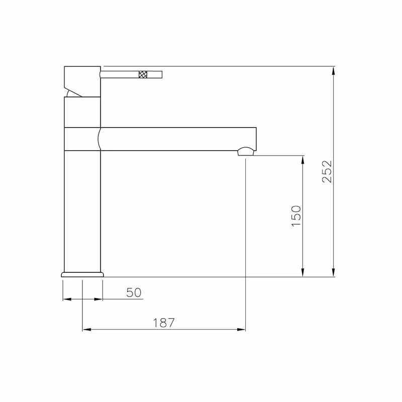 Abode Hydrus Single Lever Kitchen Tap Chrome - AT1088 4 Abode Hydrus Single Lever Kitchen Tap Chrome - AT1088 - Image 2