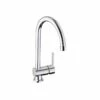 Abode Czar Single Lever Kitchen Tap Chrome - AT1241