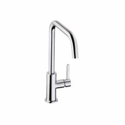 Home Kitchen 27 Abode Althia Single Lever Kitchen Tap Chrome - AT1258