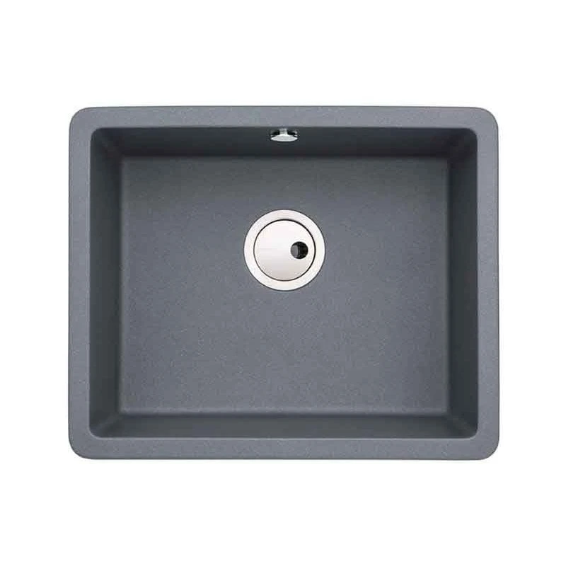 Abode Matrix Single Bowl Granite Kitchen Sink - Grey - AW3134 3 Abode Matrix Single Bowl Granite Kitchen Sink - Grey - AW3134