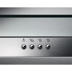 AEG DTB3652M 60cm Chimney Hood - Stainless Steel 12 AEG DTB3652M 60cm Chimney Hood - Stainless Steel -Home Kitchen aeg dtbf3652m functions buttons panel close up view