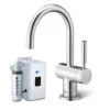 InSinkErator HC3300 Steaming Hot/Cold Kitchen Tap W/ NeoTank & Filter Pack - Chrome - 44320+45094 -Home Kitchen ais400