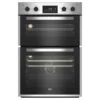 Beko BBDF26300X 90cm Electric 75 Litre Double Fan Oven - Stainless Steel