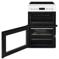 Beko KDC653W 60cm Electric Double Oven Ceramic Cooker - White 12 Beko KDC653W 60cm Electric Double Oven Ceramic Cooker - White -Home Kitchen b e beko kdc653w 2