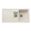 Blanco SONA 6 S Silgranit 1.5 Bowl Inset Reversible Kitchen Sink - Soft White - 527154 2 Blanco SONA 6 S Silgranit 1.5 Bowl Inset Reversible Kitchen Sink - Soft White - 527154 -Home Kitchen b l blanco 527154
