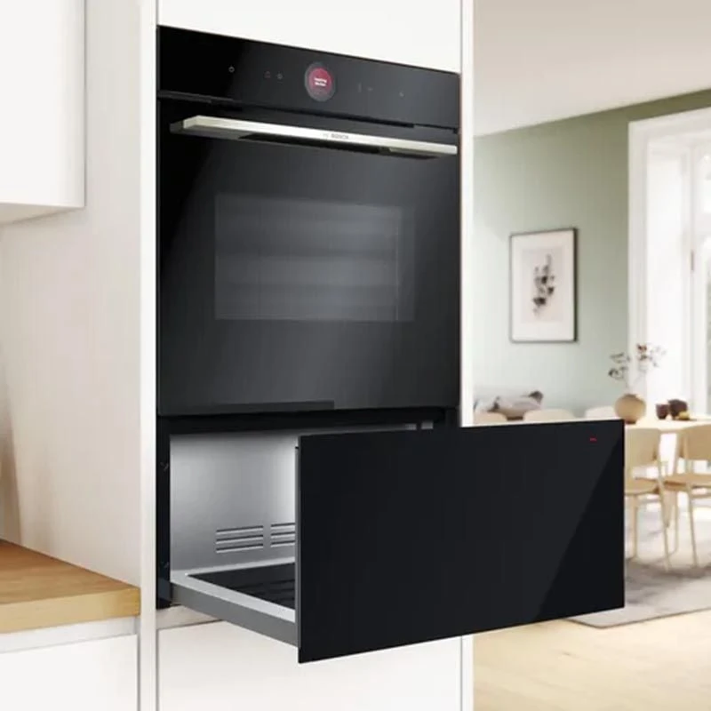 Bosch BID7101B1B Series 8 Built-In Warming Drawer - 600 X 290mm - Black 4 Bosch BID7101B1B Series 8 Built-In Warming Drawer - 600 X 290mm - Black - Image 2