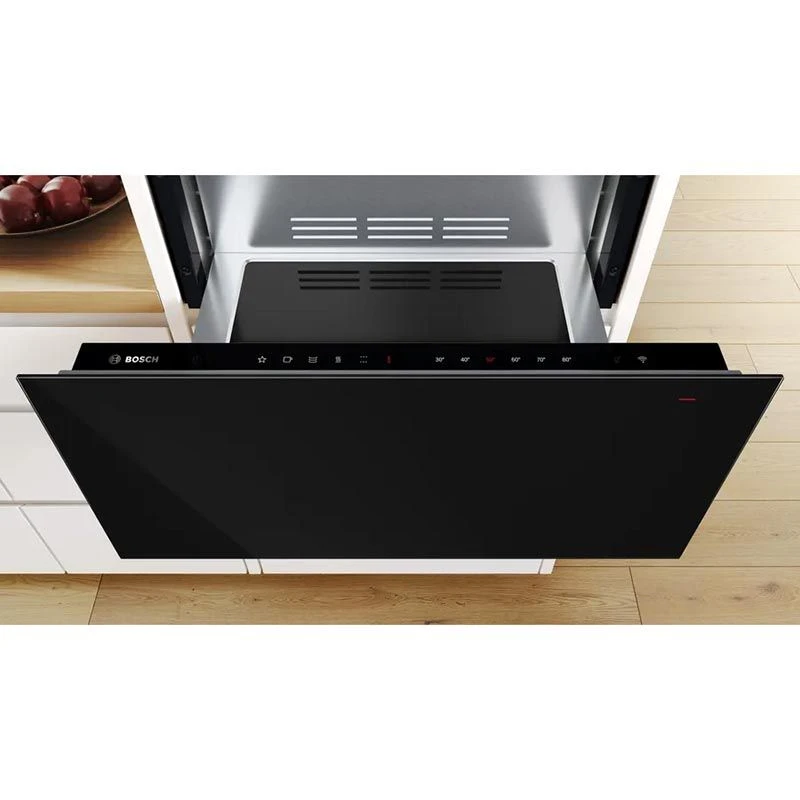 Bosch BID7101B1B Series 8 Built-In Warming Drawer - 600 X 290mm - Black 5 Bosch BID7101B1B Series 8 Built-In Warming Drawer - 600 X 290mm - Black - Image 3