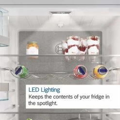Bosch KIR21VFE0G Series 4 Built-In Fridge With Flat Hinge - White -Home Kitchen b o bosch kir21vfe0g series 4 buit in fridge led lighting