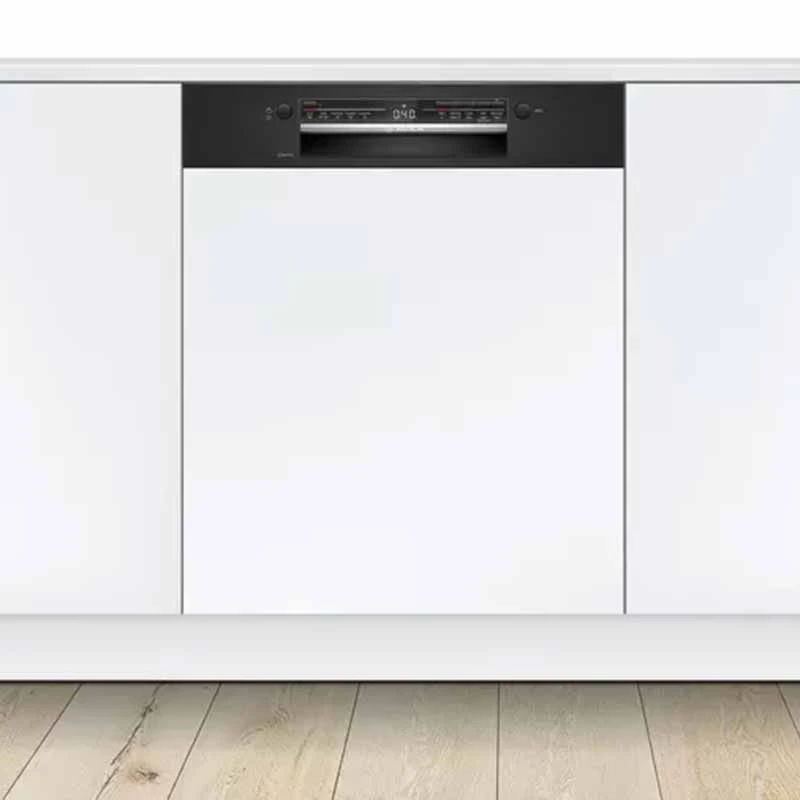 Bosch Series 2 SMI2ITB33G Semi Integrated 12 Place Dishwasher With Home Connect - Black 4 Bosch Series 2 SMI2ITB33G Semi Integrated 12 Place Dishwasher With Home Connect - Black - Image 2