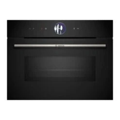 Bosch Series 8 CMG7361B1B Compact Electric Oven & Microwave With Home Connect - Black