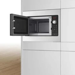 Bosch Series 2 BFL523MS3B Built-In Microwave - Black Steel -Home Kitchen b o bosch bfl523ms3b 2