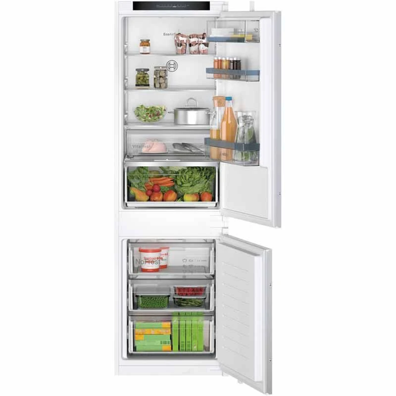 Bosch Series 4 KIN86VSE0G Built-In Frost Free 60/40 Fridge Freezer - White 3 Bosch Series 4 KIN86VSE0G Built-In Frost Free 60/40 Fridge Freezer - White