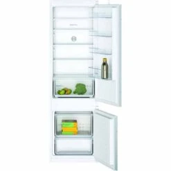 Bosch Series 2 KIV87NSF0G Built-In Low Frost 70/30 Fridge Freezer - White