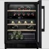Bosch Series 6 KUW21AHG0G Built-Under 60cm Wine Cooler - Black -Home Kitchen b o bosch kuw21ahg0g