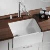 Blanco Belfast 1 Bowl Reversible Ceramic Kitchen Sink - Crystal White - 518497 -Home Kitchen blanco belfast 518497 1