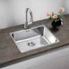 Blanco SUPRA 500-IF 1 Bowl Inset Stainless Steel Kitchen Sink - 526351