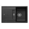 Blanco ZIA 45 S 1 Bowl Inset Silgranit Reversible Kitchen Sink - Anthracite - 514732 -Home Kitchen blanco zia 514732