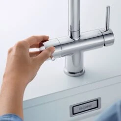 Blanco FONTAS-S II Filter Kitchen Mixer Tap With Pull-Out Hose - HP Chrome - 525198 -Home Kitchen blanco 525198 lever