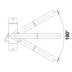 Blanco FONTAS-S II Filter Kitchen Mixer Tap With Pull-Out Hose - HP Chrome - 525198 -Home Kitchen blanco 525198 swivel