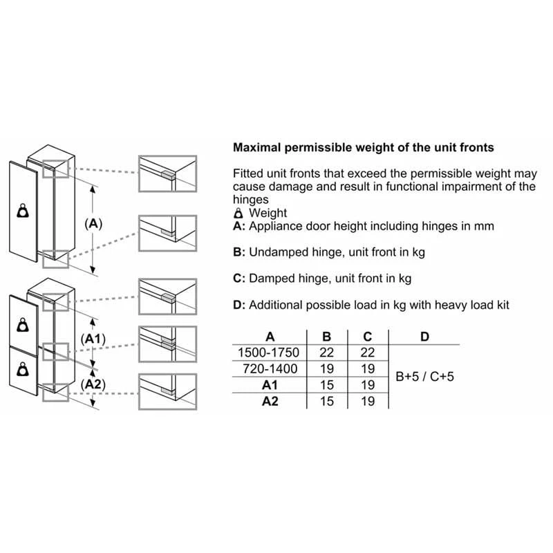 Bosch Series 6 GIV21AFE0 Built-In Low Frost Freezer - White 12 Bosch Series 6 GIV21AFE0 Built-In Low Frost Freezer - White - Image 10