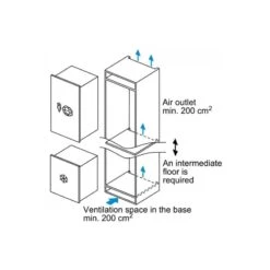 Bosch Series 6 GIV21AFE0 Built-In Low Frost Freezer - White 16 Bosch Series 6 GIV21AFE0 Built-In Low Frost Freezer - White -Home Kitchen bosch giv21afe0 5