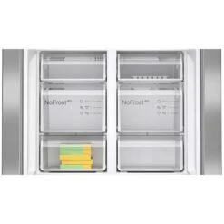 Bosch Series 4 KFN96VPEAG Free-Standing Frost Free Fridge Freezer - Metallic Silver -Home Kitchen bosch kfn96vpeag 5