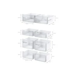 Bosch Series 4 KFN96VPEAG Free-Standing Frost Free Fridge Freezer - Metallic Silver -Home Kitchen bosch kfn96vpeag 6