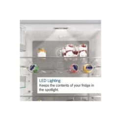 Bosch Series 4 KFN96VPEAG Free-Standing Frost Free Fridge Freezer - Metallic Silver -Home Kitchen bosch kfn96vpeag 8