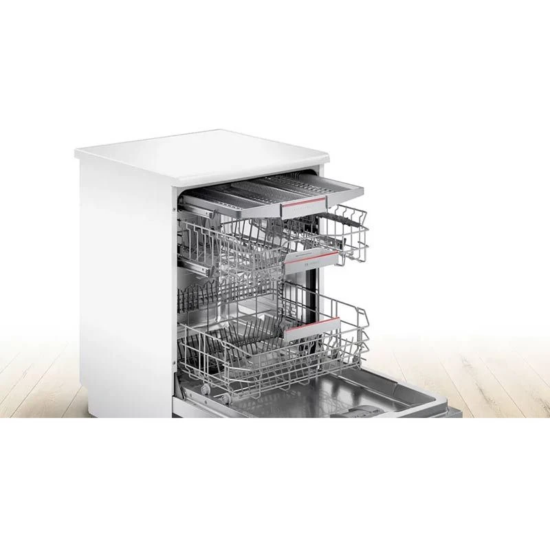 Bosch Series 6 SMS6ZCW00G Free-Standing 60cm Dishwasher With Home Connect - White 3 Bosch Series 6 SMS6ZCW00G Free-Standing 60cm Dishwasher With Home Connect - White